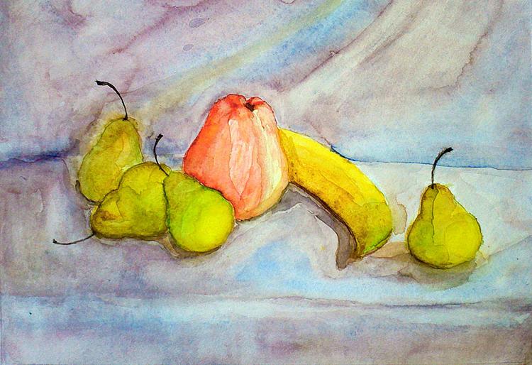 Як намалювати фрукти і овочі - малюємо різні види фруктів і овочів поетапно