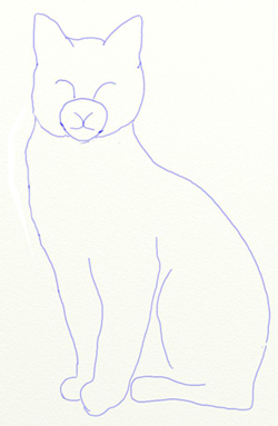 Як намалювати кота - Леді Баг і Супер Кот поетапові кроки малювання