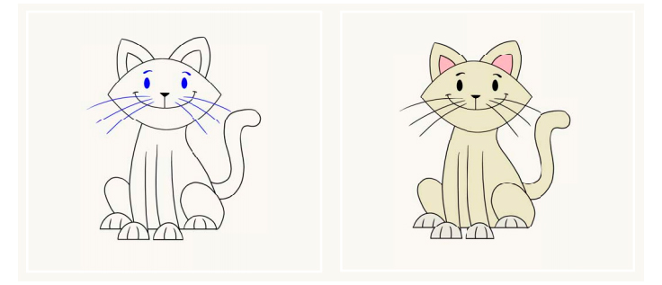 Як намалювати кота - малюємо милого котика різними способами