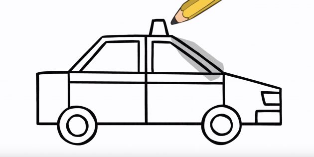 Як намалювати машину - малюємо машини різних марок