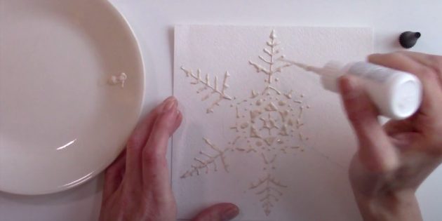 Як намалювати сніжинку - малюємо сніжинки поетапно різними способами і різної форми