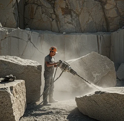 Пару слов о том как добывают гранит и для чего он используется