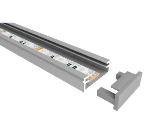 Профілі для офісних зон: LED-рамки для стелі, підлоги та меблів