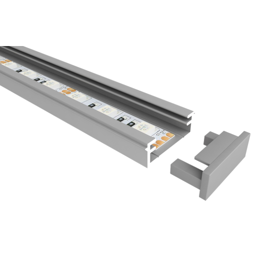 Профілі для офісних зон: LED-рамки для стелі, підлоги та меблів