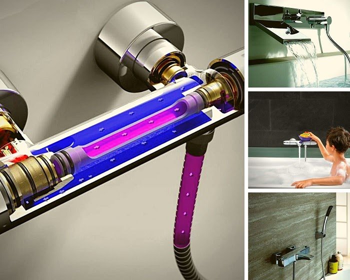 Смеситель для ванны с термостатом – как выбрать и где купить выгодно