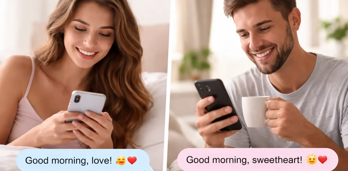 Чому ранкові повідомлення важливі для стосунків на відстані