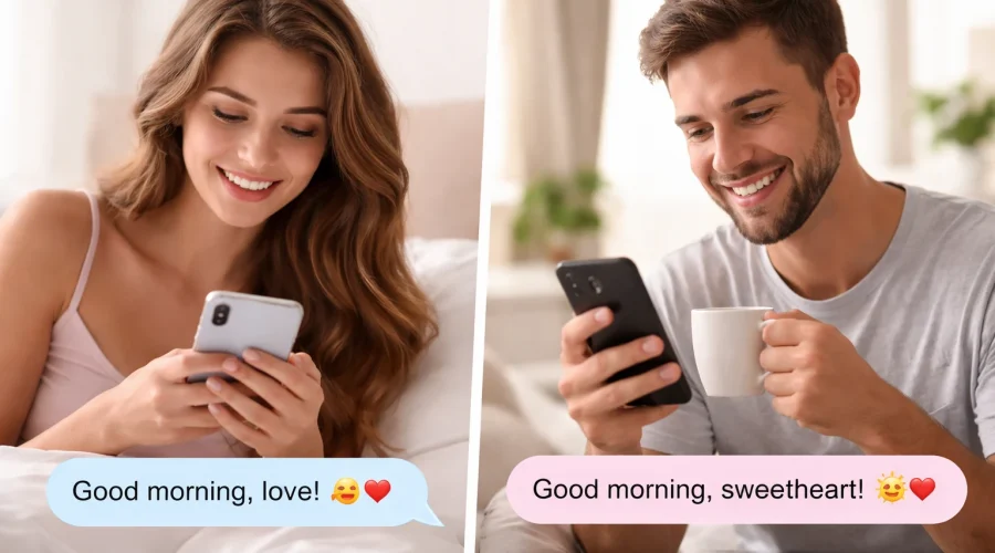 Чому ранкові повідомлення важливі для стосунків на відстані